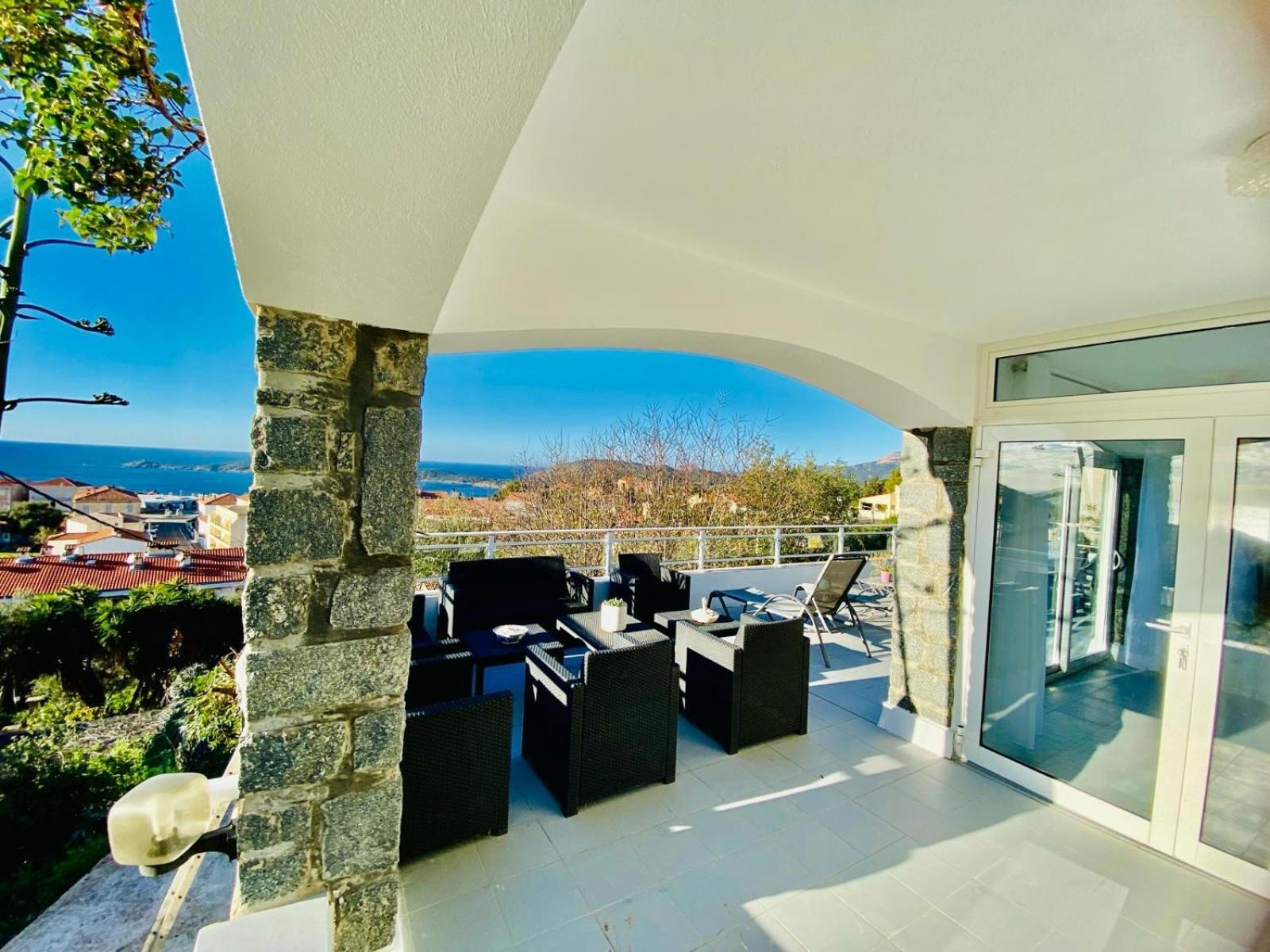 Villa Montalbo Vue Mer De 2 A 10 Personnes Cargese Luaran gambar