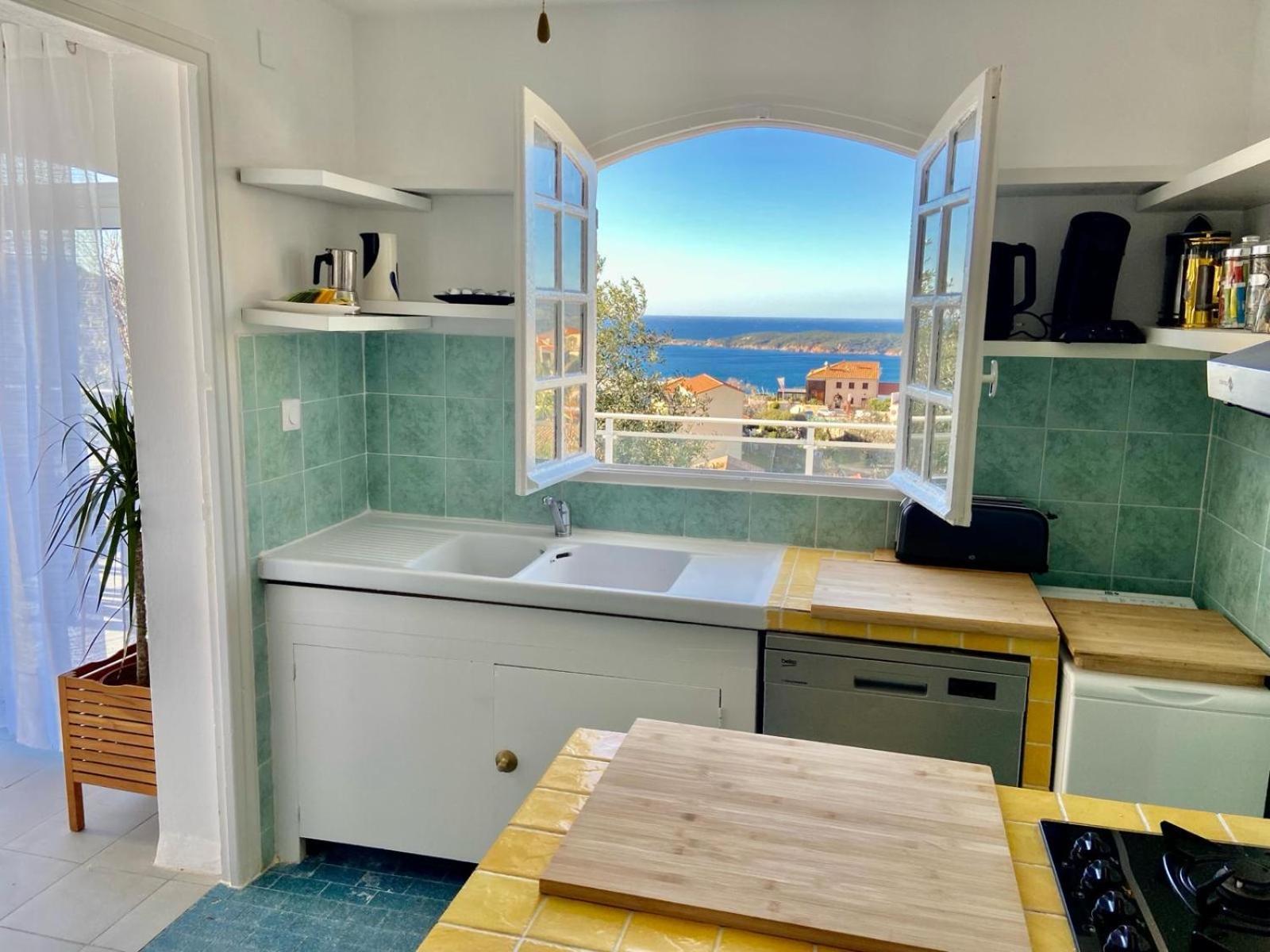 Villa Montalbo Vue Mer De 2 A 10 Personnes Cargese Luaran gambar