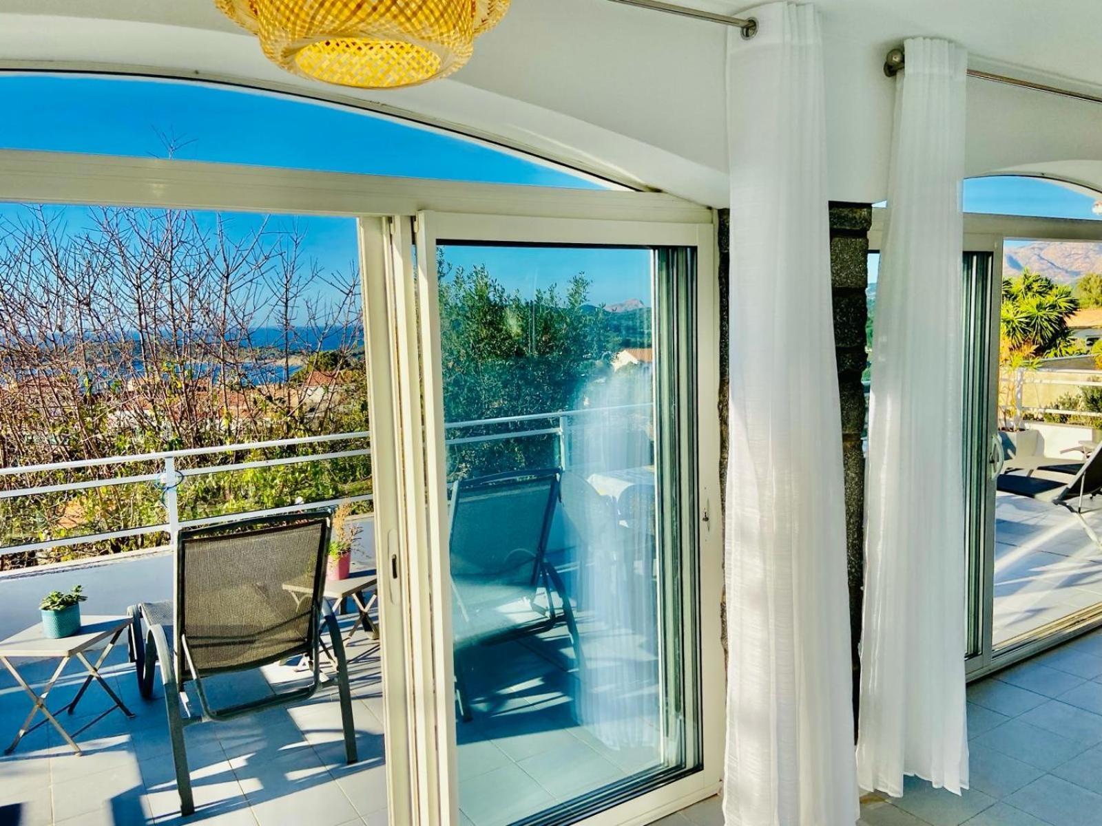 Villa Montalbo Vue Mer De 2 A 10 Personnes Cargese Luaran gambar